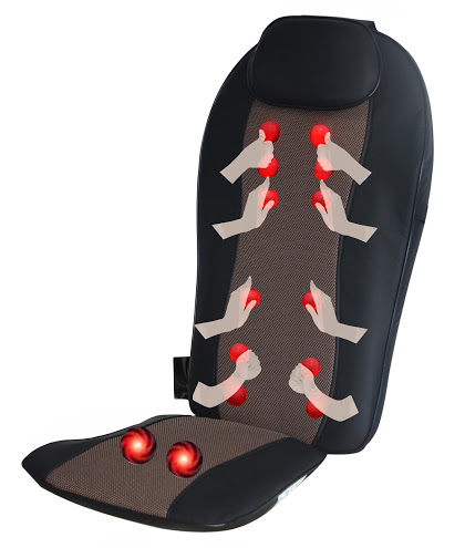 Carepeutic® Full Back Relax Shiatsu Oscillation Massager